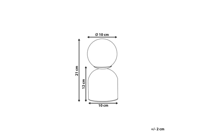 Rizka Bordslampa 21 cm G9 - Vit - Belysning - Lampor & belysning inomhus - Sovrumslampa - Sänglampa - Sängbordslampa