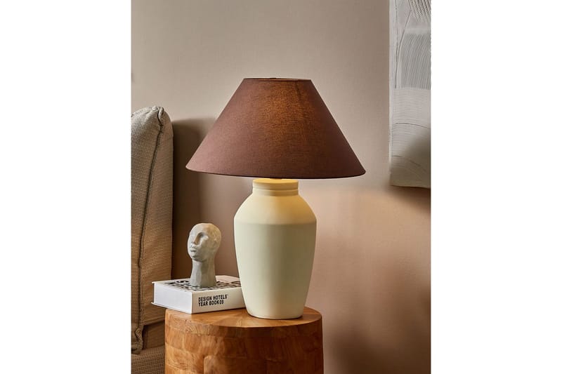 Rodbrera Bordslampa 52 cm E27 - Ljusbeige/Brun - Belysning - Lampor & belysning inomhus - Sovrumslampa - Sänglampa - Sängbordslampa