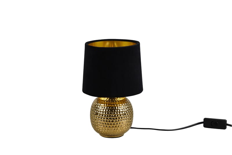 Sophia bordslampa E14 svart/ guld - Svart/Guld - Belysning - Lampor & belysning inomhus - Sovrumslampa - Sänglampa - Sängbordslampa