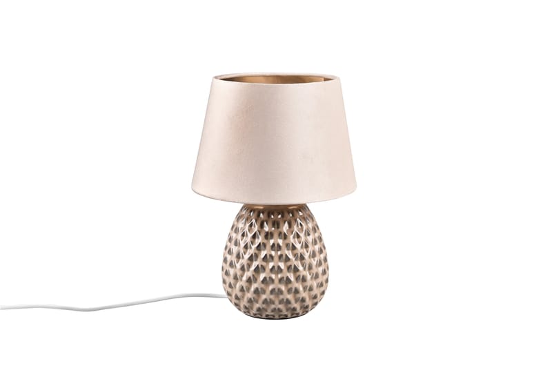 Trio Lighting Ariana bordslampa 35 cm E14 beige - Bordslampa - Fönsterlampa på fot - Hall lampa - Sängbordslampa - Fönsterlampa