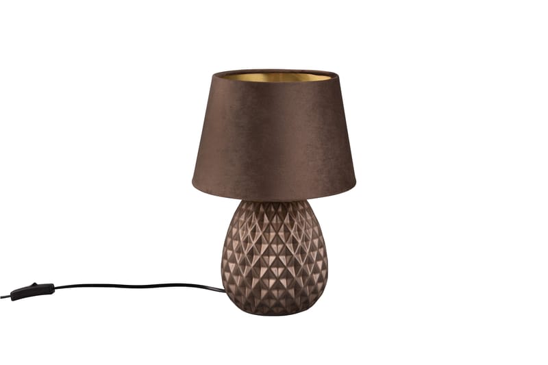 Trio Lighting Ariana bordslampa 35 cm E14 brun - Belysning - Lampor & belysning inomhus - Sovrumslampa - Sänglampa - Sängbordslampa