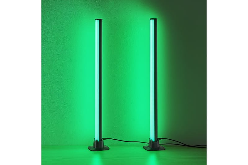 Trio Lighting Boy LED bordslampa 2 st svart RGB - Belysning - Lampor & belysning inomhus - Sovrumslampa - Sänglampa - Sängbordslampa