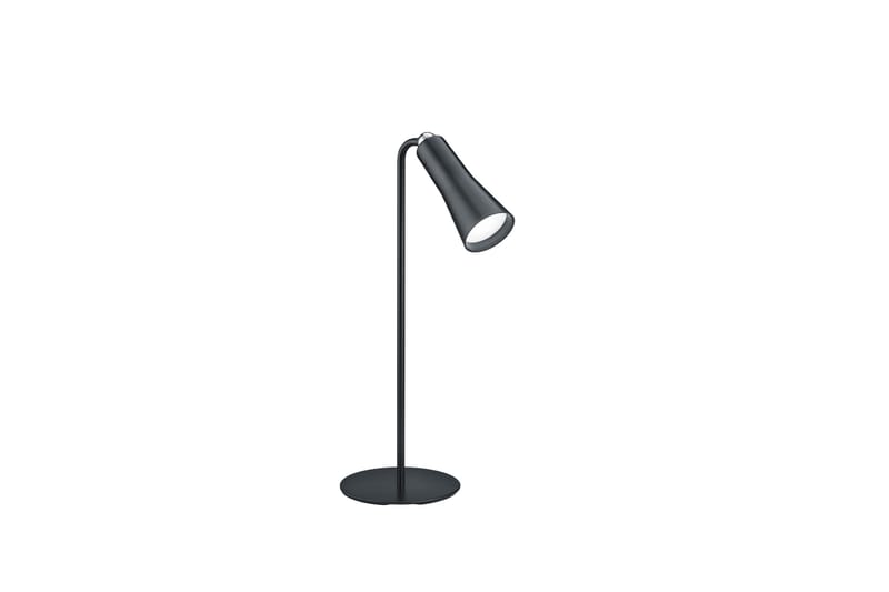 Trio Lighting Maxi LED bordslampa mattsvart uppladdningsbar - Bordslampa - Fönsterlampa på fot - Hall lampa - Sängbordslampa - Fönsterlampa