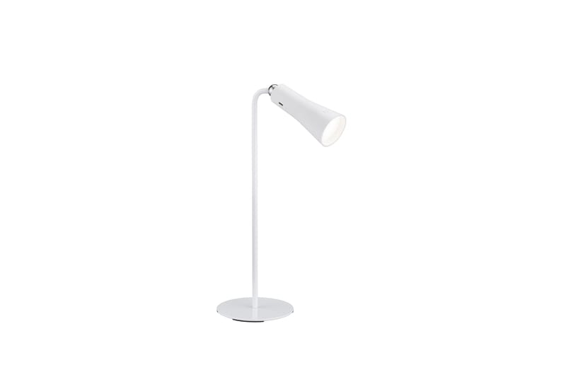 Trio Lighting Maxi LED bordslampa mattvit uppladdningsbar - Bordslampa - Fönsterlampa på fot - Hall lampa - Sängbordslampa - Fönsterlampa