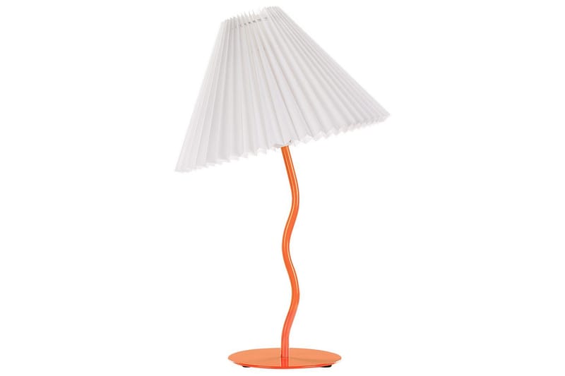 Skiros Bordslampa 48 cm E27 - Orange/Vit - Belysning - Lampor & belysning inomhus - Sovrumslampa - Sänglampa - Sängbordslampa