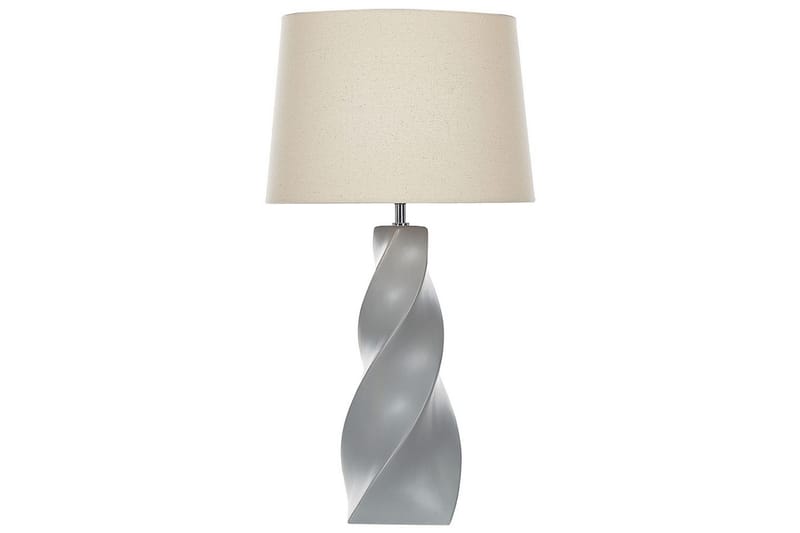 Tavra Bordslampa 71 cm E27 - Grå/Beige - Belysning - Lampor & belysning inomhus - Sovrumslampa - Sänglampa - Sängbordslampa