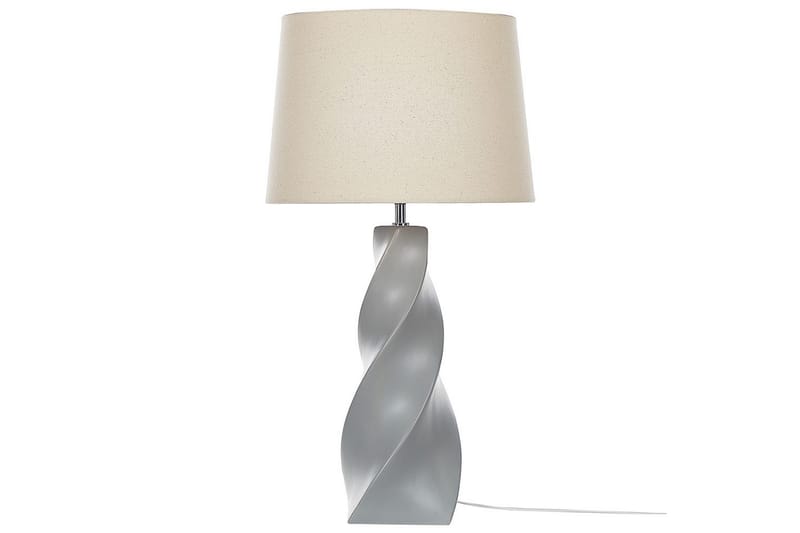 Tavra Bordslampa 71 cm E27 - Grå/Beige - Belysning - Lampor & belysning inomhus - Sovrumslampa - Sänglampa - Sängbordslampa