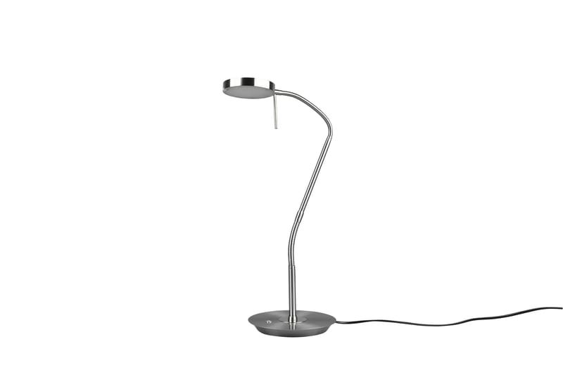 Trio Lighting Monza LED bordslampa borstad stål - Bordslampa - Fönsterlampa på fot - Hall lampa - Sängbordslampa - Fönsterlampa
