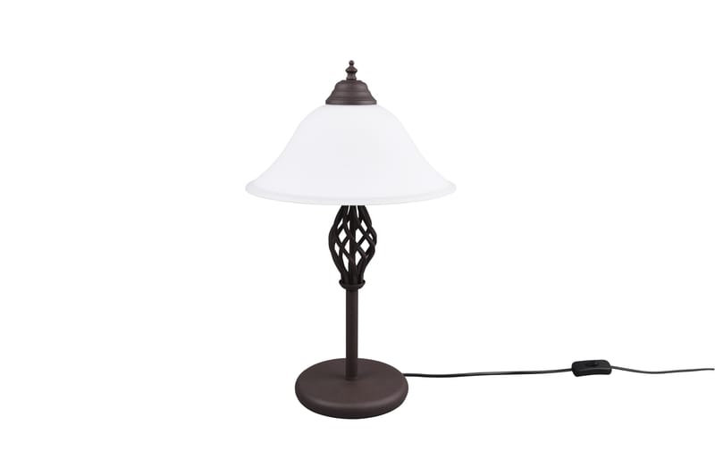 Trio Lighting Rostica bordslampa 2L E14 rustik - Belysning - Lampor & belysning inomhus - Sovrumslampa - Sänglampa - Sängbordslampa