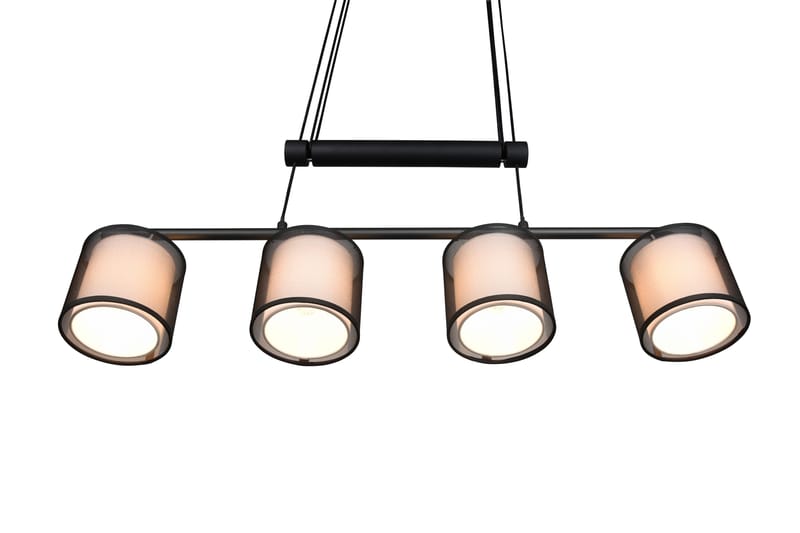 Trio Lighting Burton taklampa 4L E14 mattsvart - Belysning - Lampor & belysning inomhus - Sovrumslampa - Taklampa sovrum