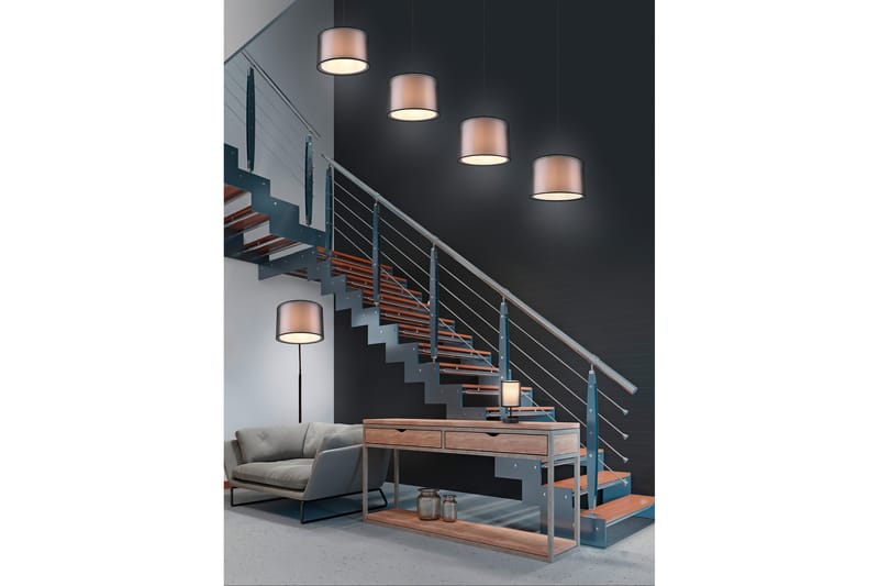 Trio Lighting Burton taklampa 4L E14 mattsvart - Belysning - Lampor & belysning inomhus - Sovrumslampa - Taklampa sovrum