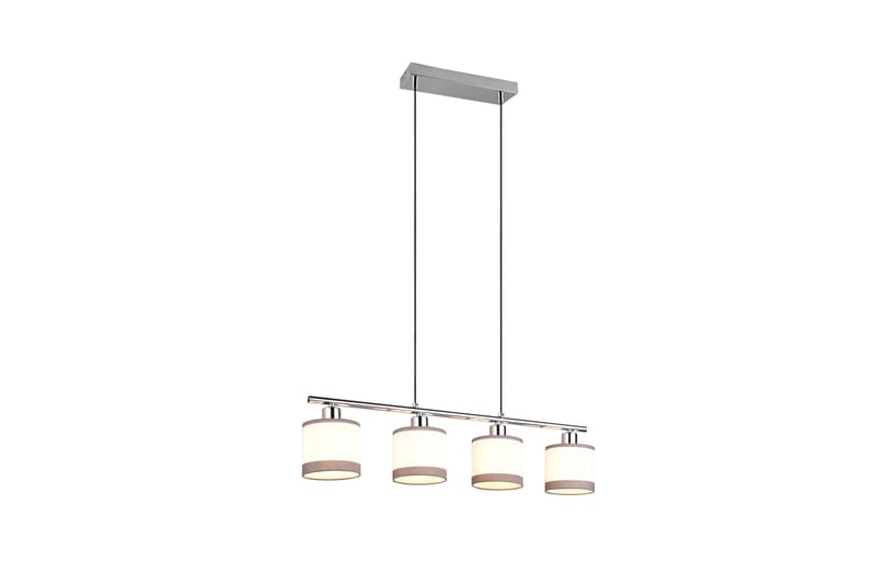 Trio Lighting Davos taklampa 4L E14 krom/ vit - Taklampa sovrum - Kökslampa & taklampa kök - Hall lampa - Fönsterlampa - Pendellampa & hänglampa - Taklampa vardagsrum - Fönsterlampa hängande - Taklampa & takbelysning