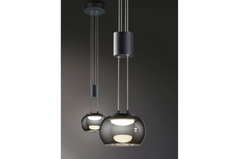 Trio Lighting Madison LED taklampa 1L mattsvart - Belysning - Lampor & belysning inomhus - Sovrumslampa - Taklampa sovrum