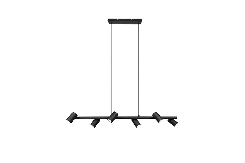 Trio Lighting Marley taklampa 115cm 6L 6xGU10 mattsvart - Belysning - Lampor & belysning inomhus - Sovrumslampa - Taklampa sovrum