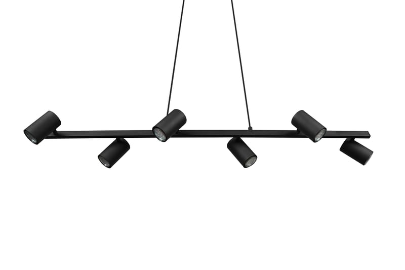 Trio Lighting Marley taklampa 115cm 6L 6xGU10 mattsvart - Belysning - Lampor & belysning inomhus - Sovrumslampa - Taklampa sovrum