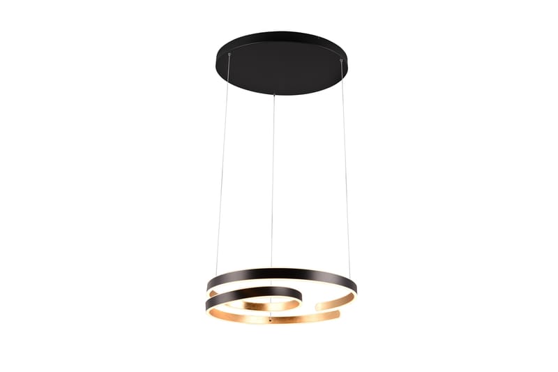 Trio Lighting Marnie LED taklampa mattsvart/ guld - Belysning - Lampor & belysning inomhus - Sovrumslampa - Taklampa sovrum