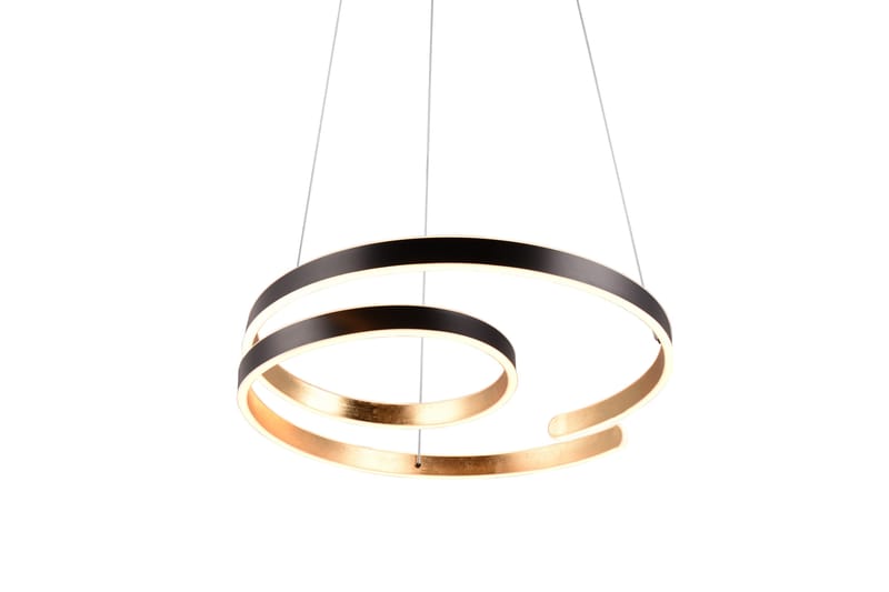 Trio Lighting Marnie LED taklampa mattsvart/ guld - Belysning - Lampor & belysning inomhus - Sovrumslampa - Taklampa sovrum