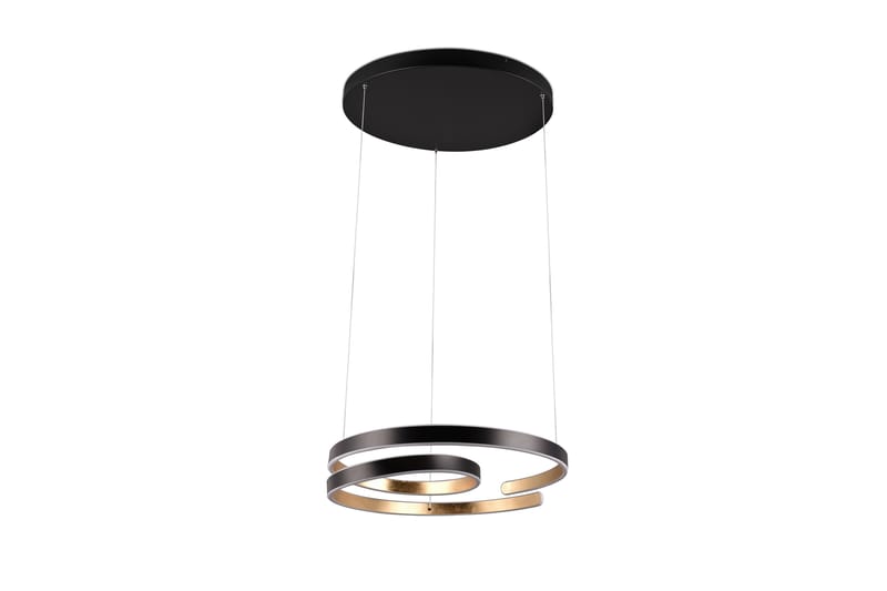 Trio Lighting Marnie LED taklampa mattsvart/ guld - Belysning - Lampor & belysning inomhus - Sovrumslampa - Taklampa sovrum