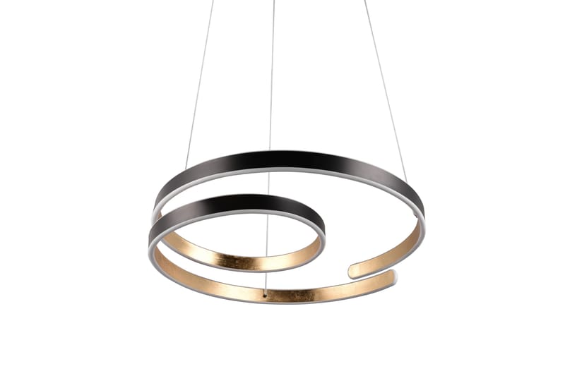 Trio Lighting Marnie LED taklampa mattsvart/ guld - Belysning - Lampor & belysning inomhus - Sovrumslampa - Taklampa sovrum