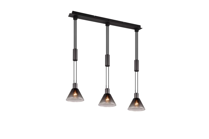 Trio Lighting Stanley taklampa 3L E27 mattsvart - Belysning - Lampor & belysning inomhus - Sovrumslampa - Taklampa sovrum