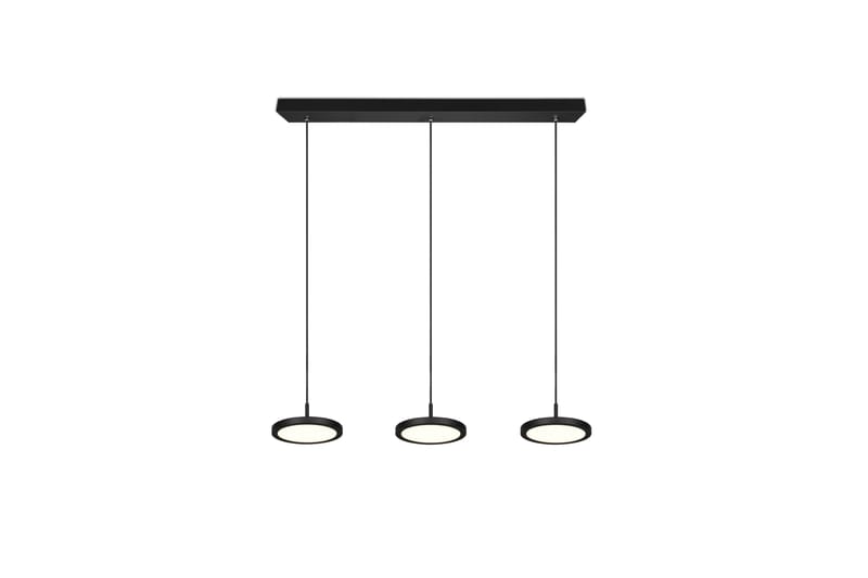 Trio Lighting Tray LED taklampa 3L mattsvart - Trio Lighting - Belysning - Lampor & belysning inomhus - Sovrumslampa - Taklampa sovrum