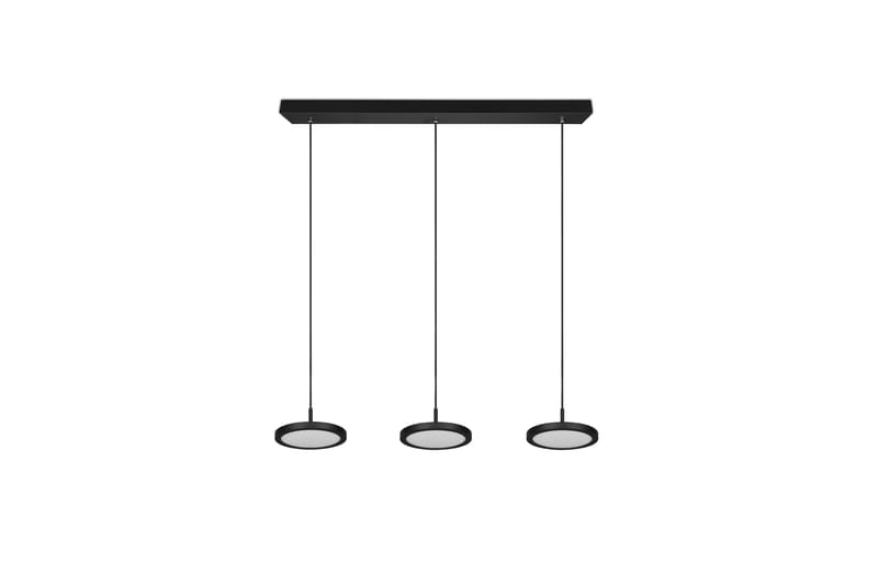 Trio Lighting Tray LED taklampa 3L mattsvart - Trio Lighting - Belysning - Lampor & belysning inomhus - Sovrumslampa - Taklampa sovrum