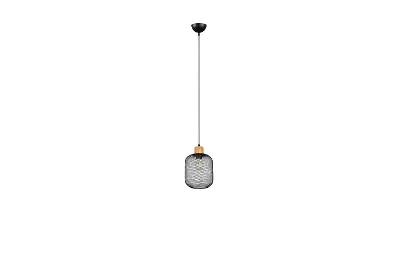 Trio Lighting Calimero taklampa 1L E27 22cm mattsvart - Taklampa sovrum - Kökslampa & taklampa kök - Hall lampa - Fönsterlampa - Pendellampa & hänglampa - Taklampa vardagsrum - Fönsterlampa hängande - Taklampa & takbelysning