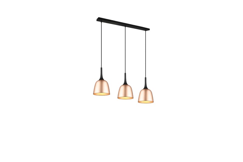 Trio Lighting Chiron taklampa 3L E27 mattmässing - Belysning - Lampor & belysning inomhus - Sovrumslampa - Taklampa sovrum