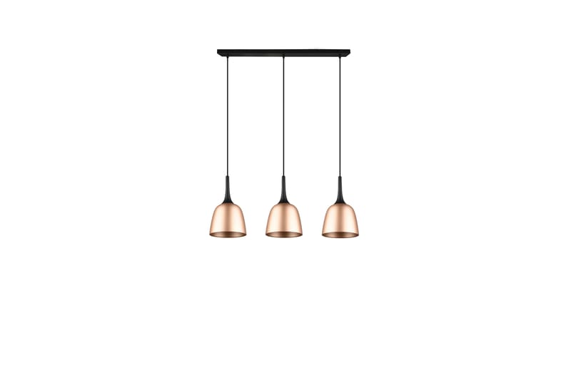 Trio Lighting Chiron taklampa 3L E27 mattmässing - Belysning - Lampor & belysning inomhus - Sovrumslampa - Taklampa sovrum