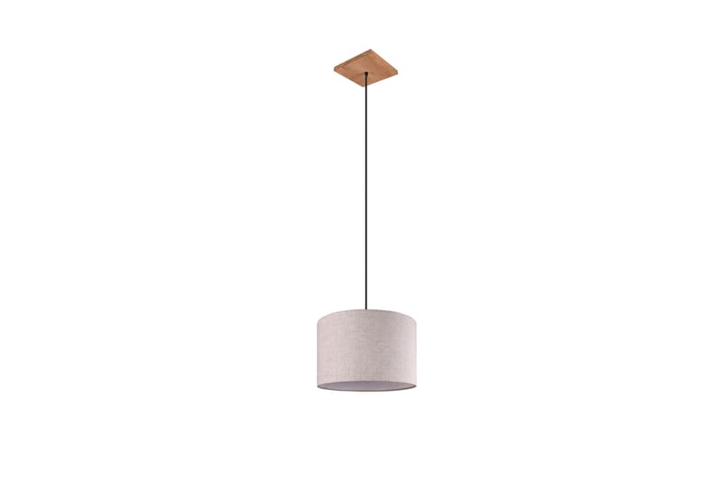 Trio Lighting Elmau taklampa 1L E27 trä/ beige - Belysning - Lampor & belysning inomhus - Sovrumslampa - Taklampa sovrum