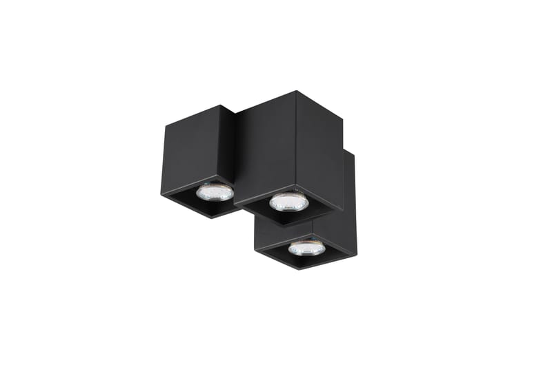 Trio Lighting Fernando plafond 3L  GU10 mattsvart - Belysning - Lampor & belysning inomhus - Sovrumslampa - Taklampa sovrum