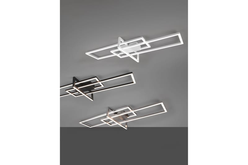 Trio Lighting Salinas LED plafond mattsvart - Belysning - Lampor & belysning inomhus - Sovrumslampa - Taklampa sovrum