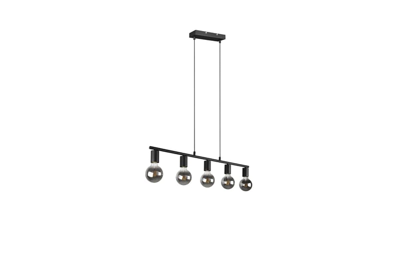 Trio Lighting Vannes taklampa 5L E27 mattsvart - Belysning - Lampor & belysning inomhus - Sovrumslampa - Taklampa sovrum