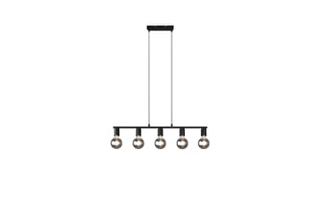 Vannes taklampa 5L E27 mattsvart - Matt svart - Belysning - Lampor & belysning inomhus - Sovrumslampa - Taklampa sovrum