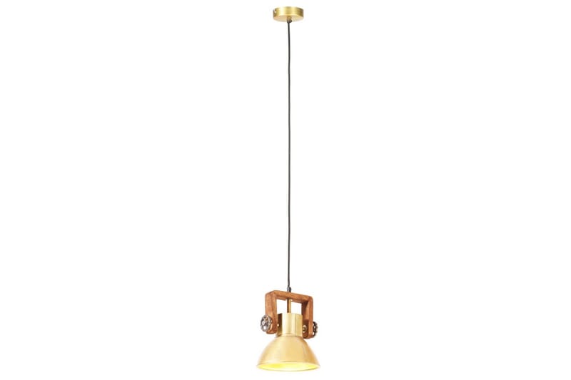 Hänglampa industriell 25 W mässing rund 19 cm E27 - Flerfärgad - Belysning - Lampor & belysning inomhus - Taklampa & takbelysning - Kökslampa & taklampa kök