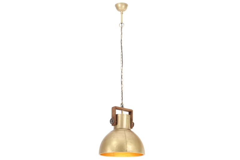 Hänglampa industriell 25 W mässing rund 40 cm E27 - Flerfärgad - Belysning - Lampor & belysning inomhus - Taklampa & takbelysning - Kökslampa & taklampa kök