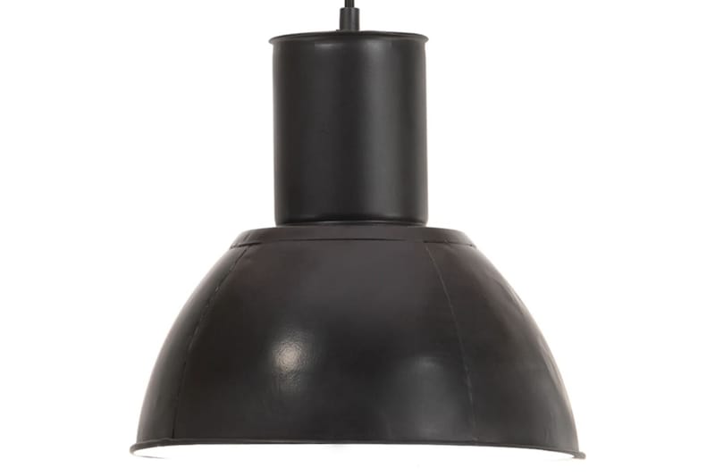 Hänglampa industriell 25 W svart rund 28,5 cm E27 - Svart - Belysning - Lampor & belysning inomhus - Taklampa & takbelysning - Kökslampa & taklampa kök