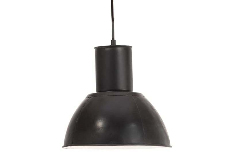 Hänglampa industriell 25 W svart rund 28,5 cm E27 - Svart - Belysning - Lampor & belysning inomhus - Taklampa & takbelysning - Kökslampa & taklampa kök