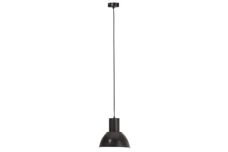 Hänglampa industriell 25 W svart rund 28,5 cm E27 - Svart - Belysning - Lampor & belysning inomhus - Taklampa & takbelysning - Kökslampa & taklampa kök