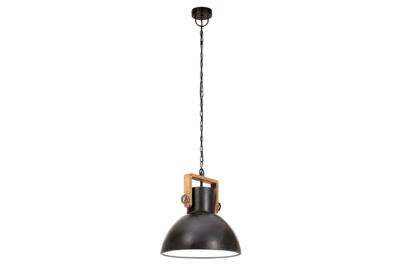 Hänglampa industriell 25 W svart rund 30 cm E27 - Svart - Belysning - Lampor & belysning inomhus - Taklampa & takbelysning - Kökslampa & taklampa kök