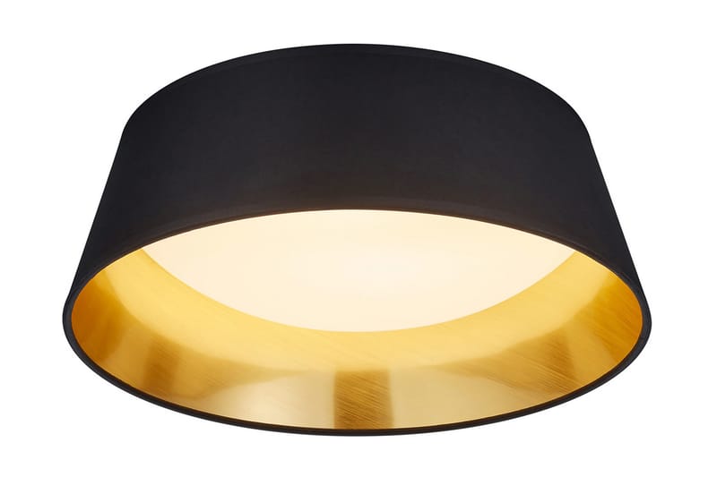 Ponts LED plafond 34cm svart/ guld - Svart/Guld - Belysning - Lampor & belysning inomhus - Taklampa & takbelysning - Pendellampa & hänglampa