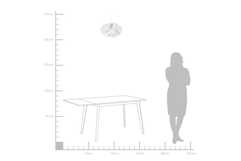 Taklampa Lamone 40 cm - Vit - Belysning - Lampor & belysning inomhus - Taklampa & takbelysning - Pendellampa & hänglampa