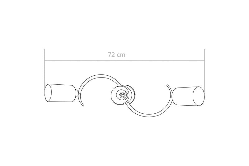 Taklampa med keramikskärmar för 3 E14-lampor vit kon - Vit - Taklampa sovrum - Kökslampa & taklampa kök - Hall lampa - Fönsterlampa - Pendellampa & hänglampa - Taklampa vardagsrum - Fönsterlampa hängande - Taklampa & takbelysning