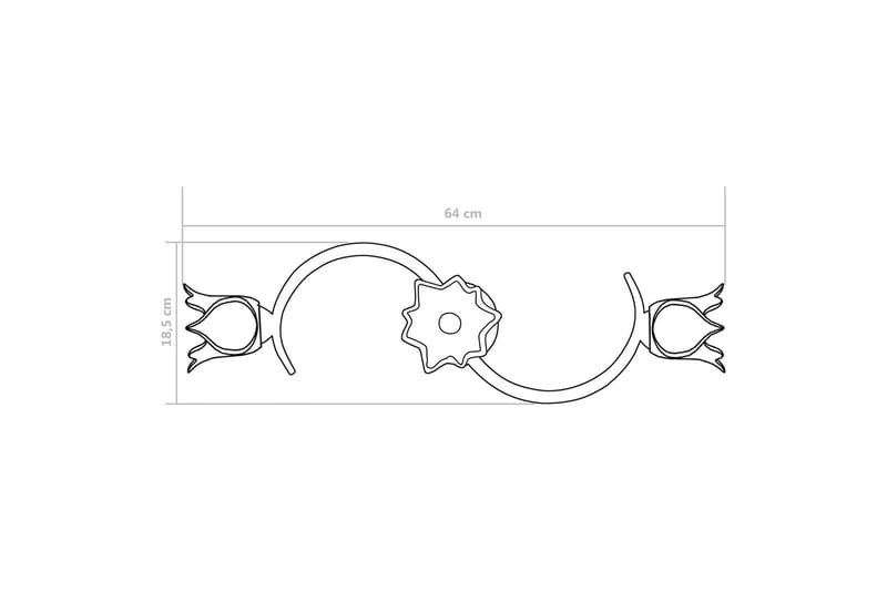 Taklampa med transparenta glasskärmar för 3 E14-lampor tulpa - Transparent - Kökslampa & taklampa kök - Fönsterlampa - Taklampa sovrum - Pendellampa & hänglampa - Hall lampa - Taklampa vardagsrum - Fönsterlampa hängande - Taklampa & takbelysning