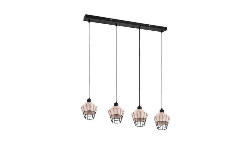 Trio Lighting Borka taklampa 4L E27 rotting - Trio Lighting - Belysning - Lampor & belysning inomhus - Taklampa & takbelysning - Pendellampa & hänglampa