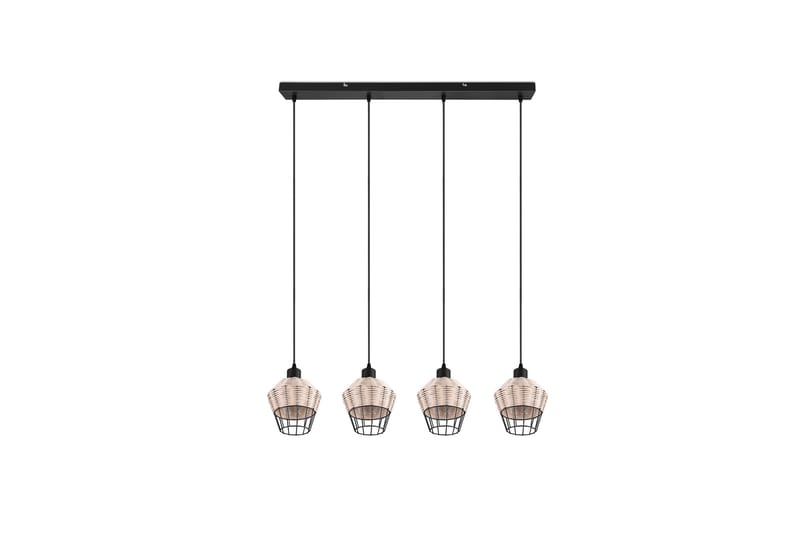 Trio Lighting Borka taklampa 4L E27 rotting - Trio Lighting - Belysning - Lampor & belysning inomhus - Taklampa & takbelysning - Pendellampa & hänglampa