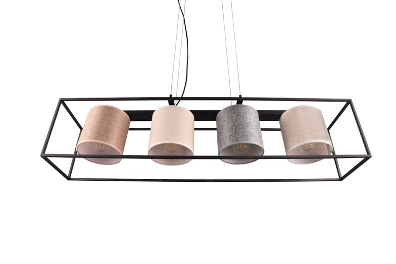 Trio Lighting Ross taklampa 4L E27 flerfärgad - Taklampa sovrum - K�ökslampa & taklampa kök - Hall lampa - Fönsterlampa - Pendellampa & hänglampa - Taklampa vardagsrum - Fönsterlampa hängande - Taklampa & takbelysning