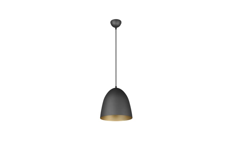 Trio Lighting Tilda taklampa 25 cm E27 mattsvart/ guld - Belysning - Lampor & belysning inomhus - Taklampa & takbelysning - Pendellampa & hänglampa