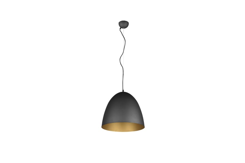 Trio Lighting Tilda taklampa 40 cm E27 mattsvart/ guld - Taklampa sovrum - Kökslampa & taklampa kök - Hall lampa - Fönsterlampa - Pendellampa & hänglampa - Taklampa vardagsrum - Fönsterlampa hängande - Taklampa & takbelysning