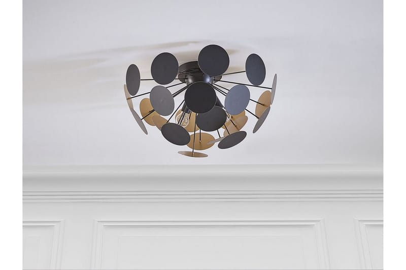 Plafond Damatria - Svart/Guld - Hall lampa - Plafond - Takplafond - Taklampa & takbelysning